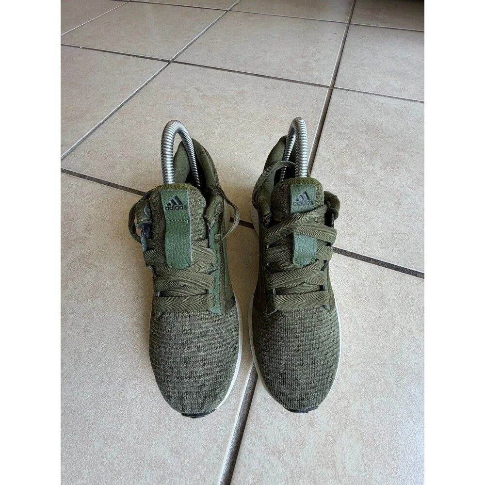 Adidas Edge Lux 3 Olive Green Women's Running Shoes Size 6 Sneakers Bounce